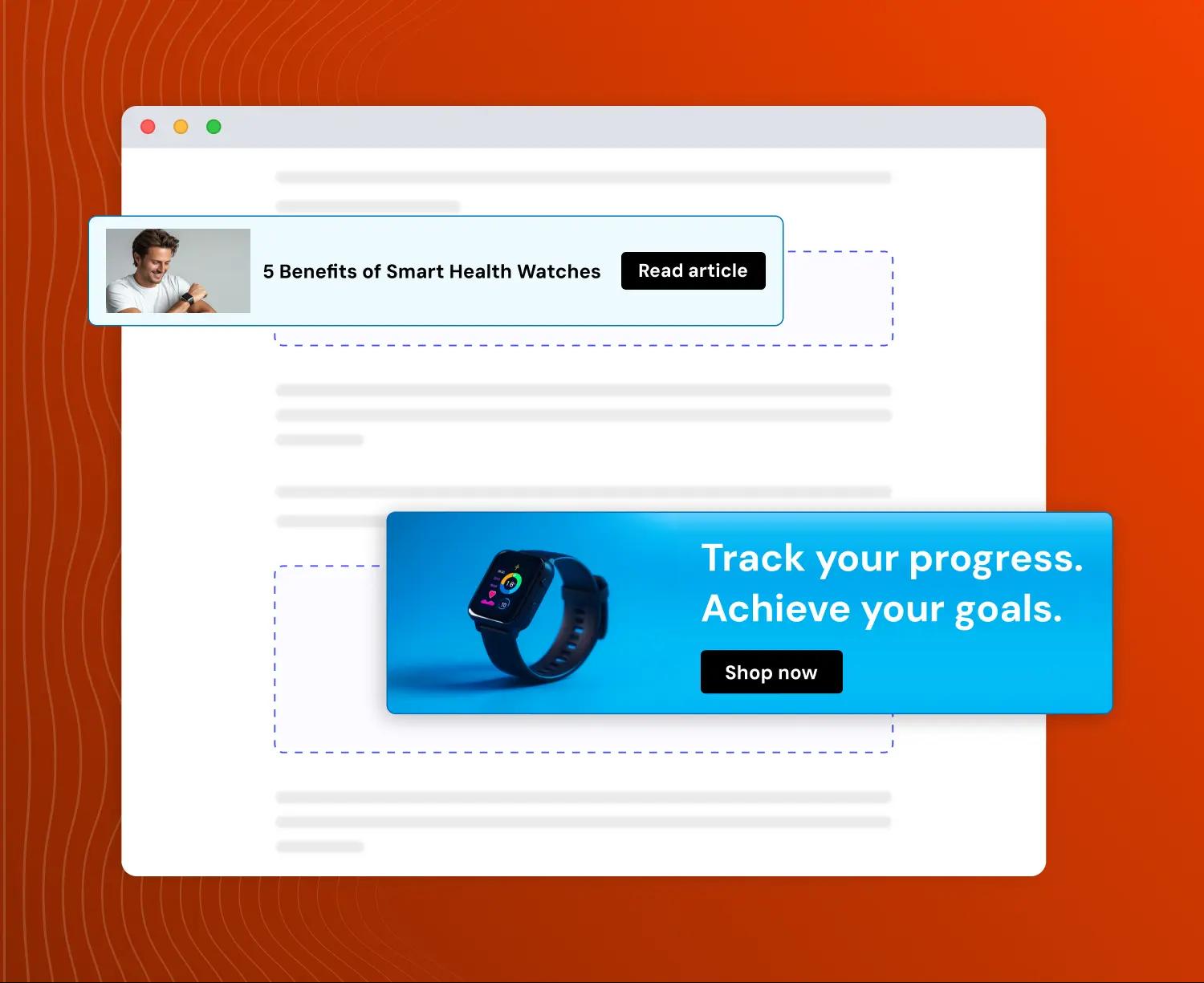 Generate & embed contextual calls-to-action