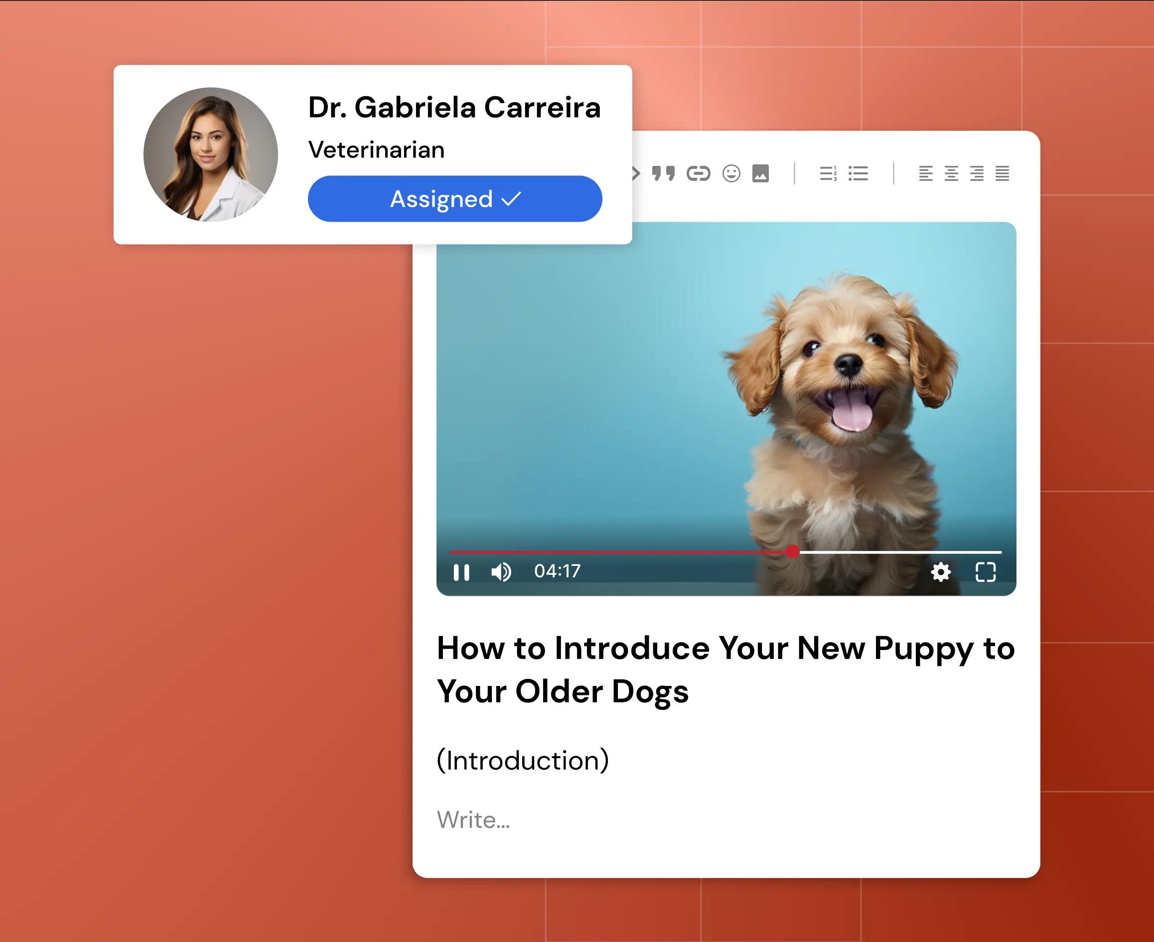 Allocate and track tasks