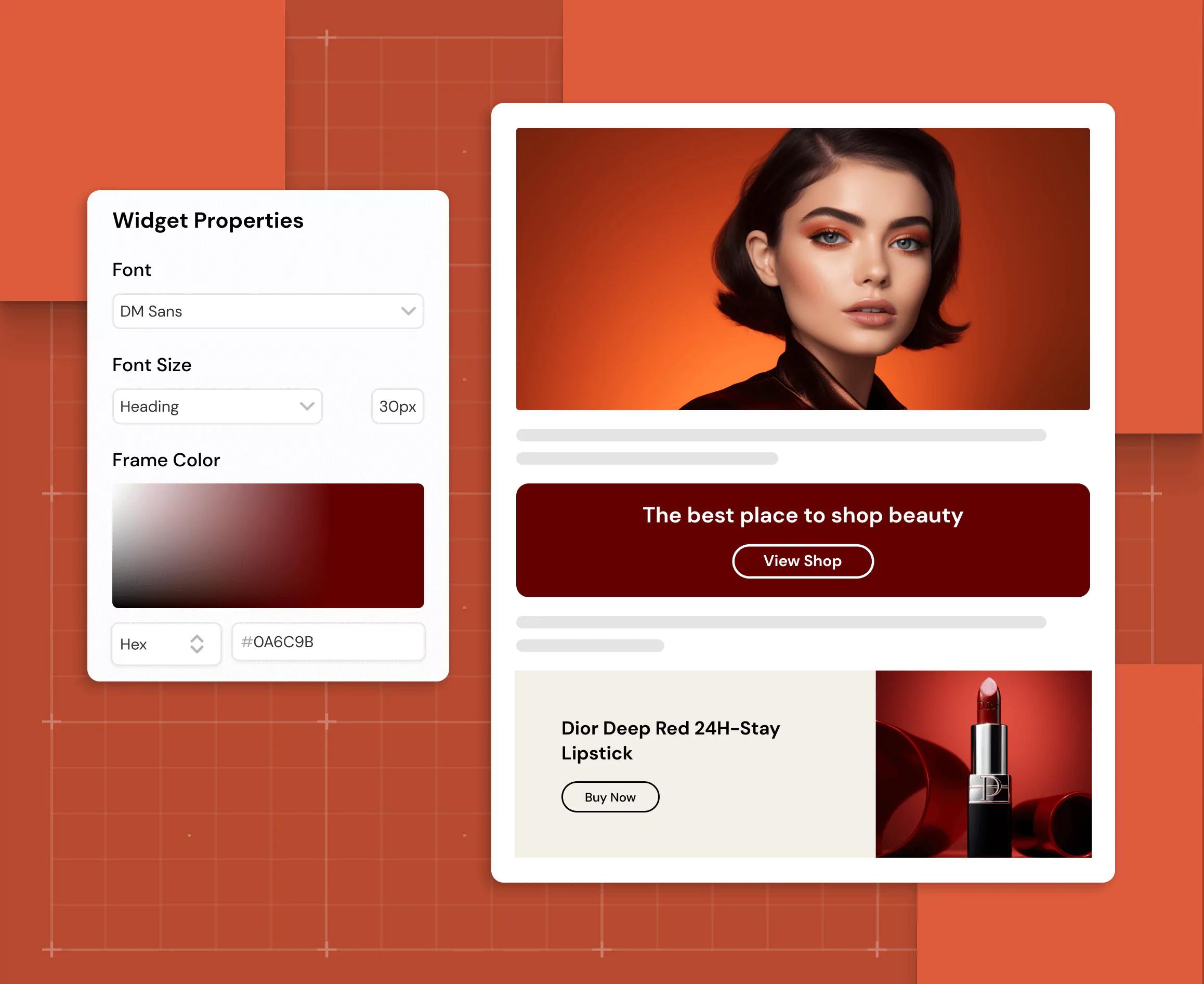 Customize your designs with ease