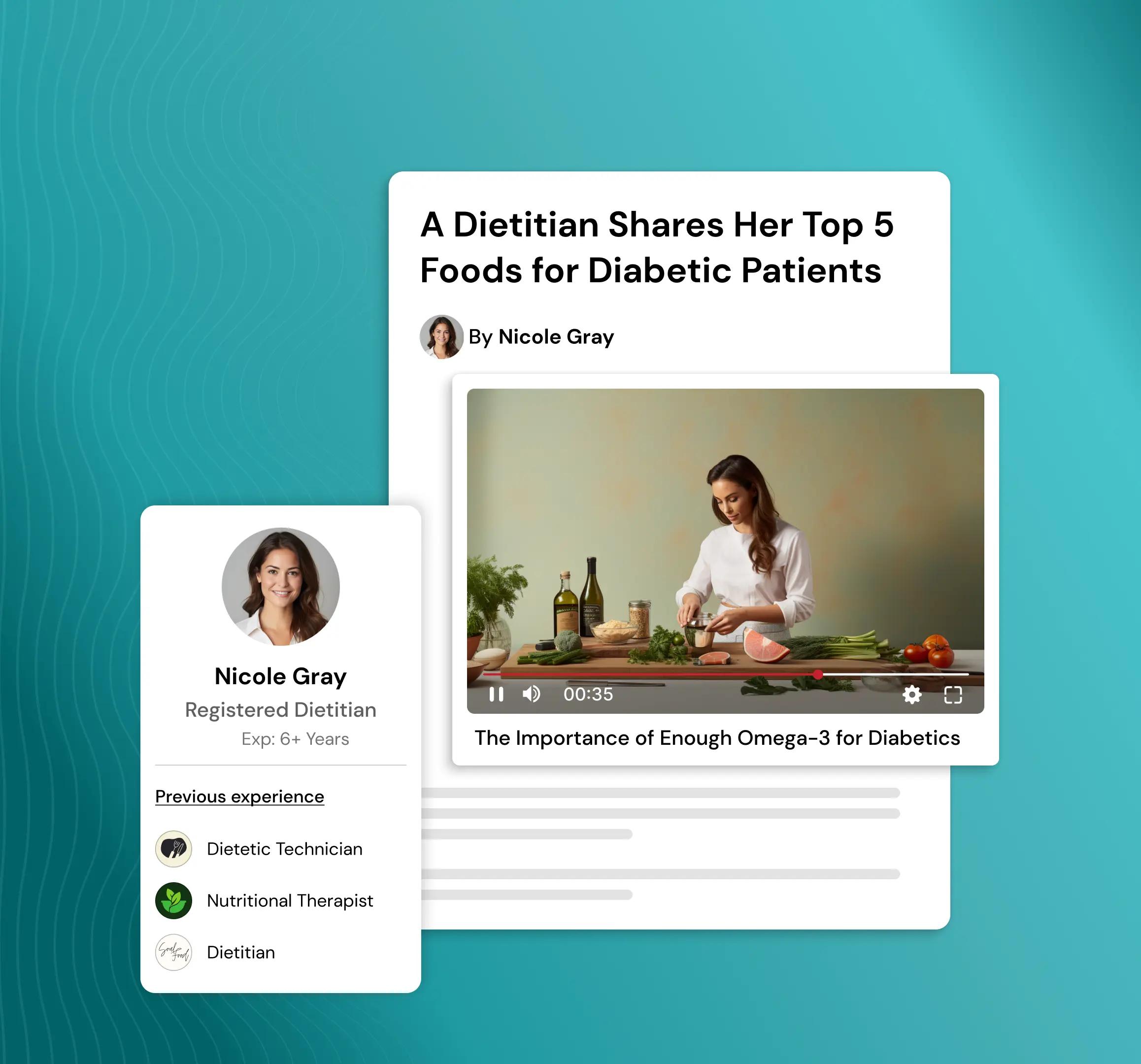 Establish authority with expert content