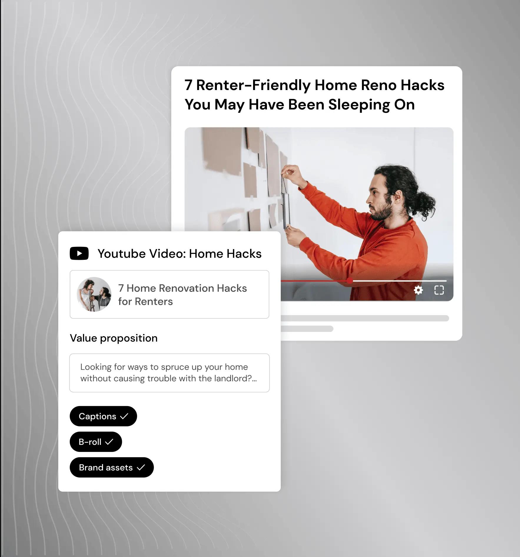 Get unique content briefs